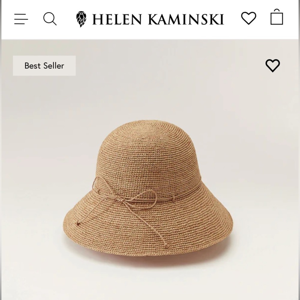 Helen Kaminski Villa 9 Raffia Hat